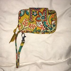 Vera Bradley phone holder/ wallet